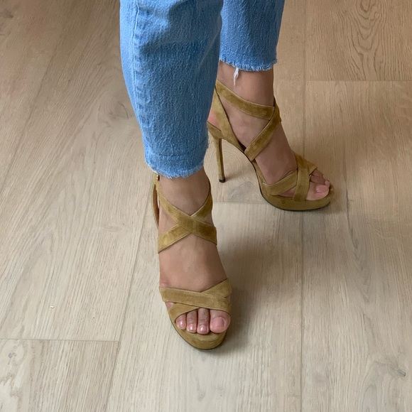 Suede Jimmy Choo Sandal - Picture 3 of 8